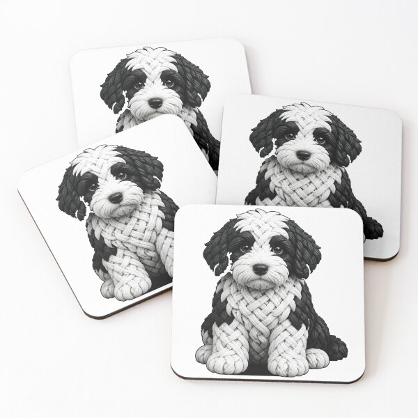 Item preview, Celtic Knot Sheepadoodle designed and sold by Freckled-Monkey.