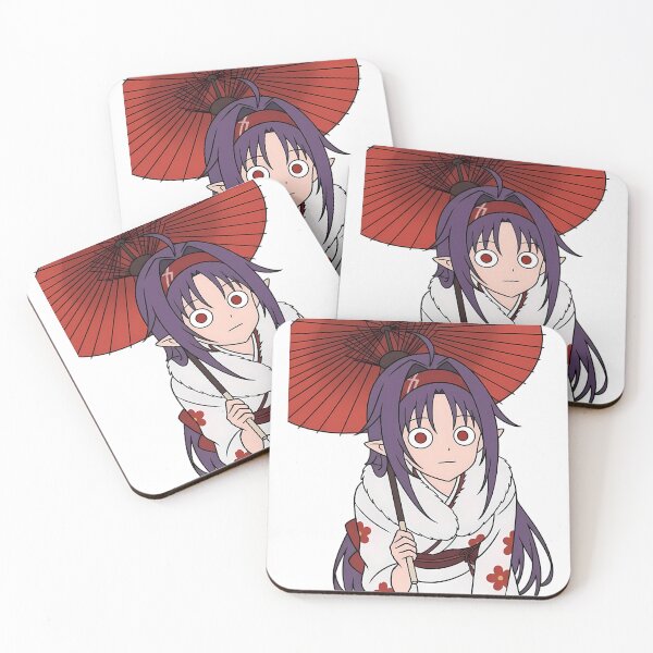 Item preview, Yuuki Sword Art Online Winter Kimono Red Umbrella designed and sold by Dashsopaner.