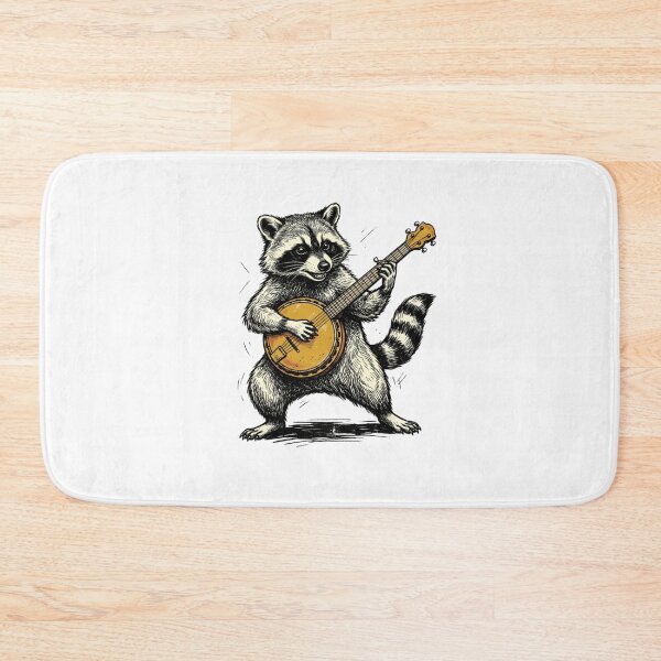 Item preview, Vintage Banjo Raccoon Musician   designed and sold by Nikolausgage.