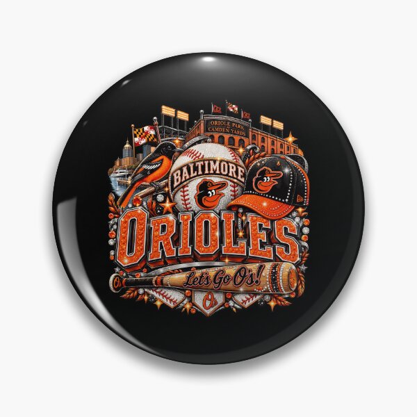 Artikelvorschau, Baltimore Baseball Glitzer-Fan-Design entworfen und verkauft von JasonVasq64308.