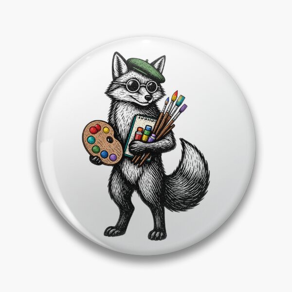 Item preview, What the Fox? I’m an Artist! designed and sold by NinaCreator.