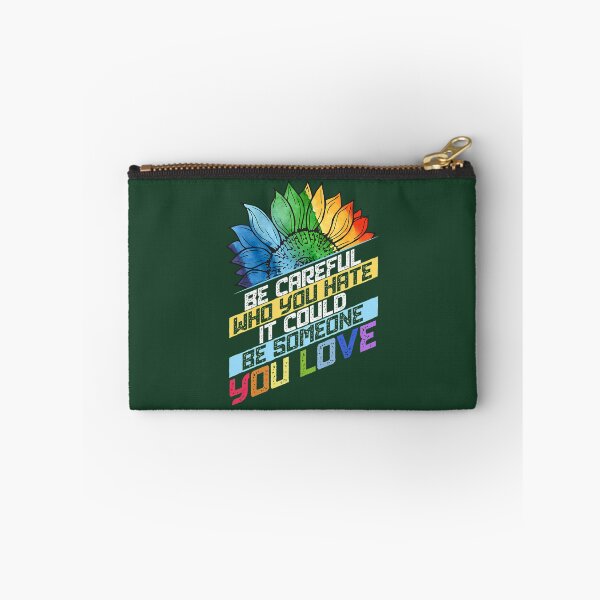 Item preview, Be Careful Who You Hate Gift Design Lgbt Pride Month Graphic 724 designed and sold by GvenceJewelry.