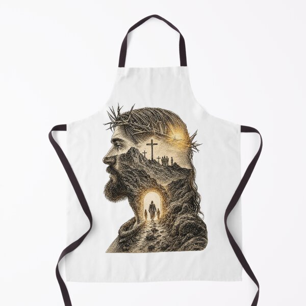 Item preview, Jesus Christ Crown Of Thorns Crucifixion And Resurrection Double Exposure designed and sold by Derekquie.