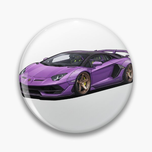 Item preview, Lamborghini Aventador SVJ Cartoon designed and sold by ToonMyRide.