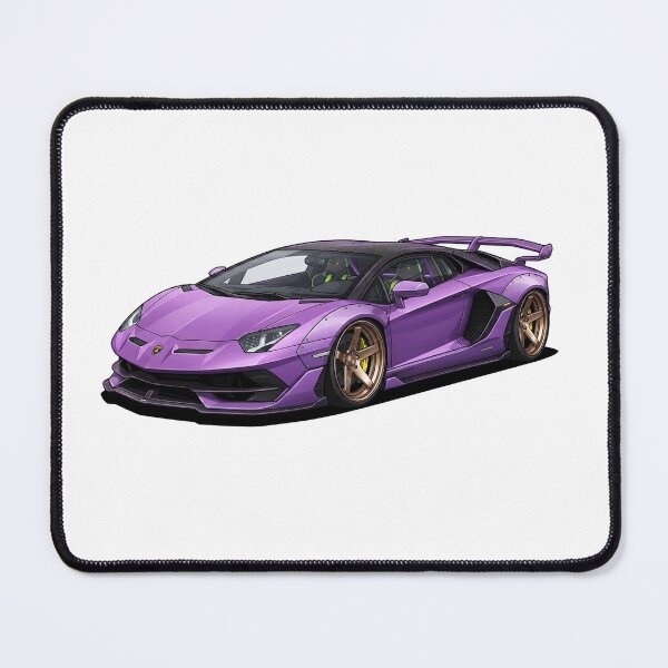 Item preview, Lamborghini Aventador SVJ Cartoon designed and sold by ToonMyRide.