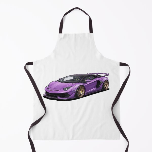 Item preview, Lamborghini Aventador SVJ Cartoon designed and sold by ToonMyRide.