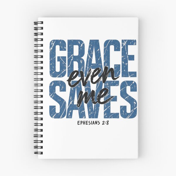 Item preview, Grace Even Saves Me Ephesians 2:8 Bible Verse Distressed Graphic designed and sold by Derekquie.