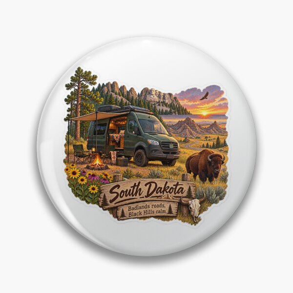 Item preview, South Dakota Van Life designed and sold by Whimspired By Paxx.