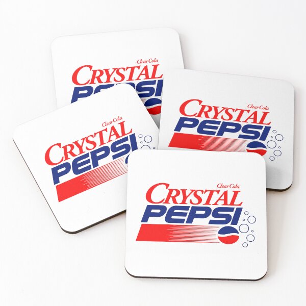 Item preview, Retro Crystal Pepsi Clear Cola Logo designed and sold by MadcapPrints.