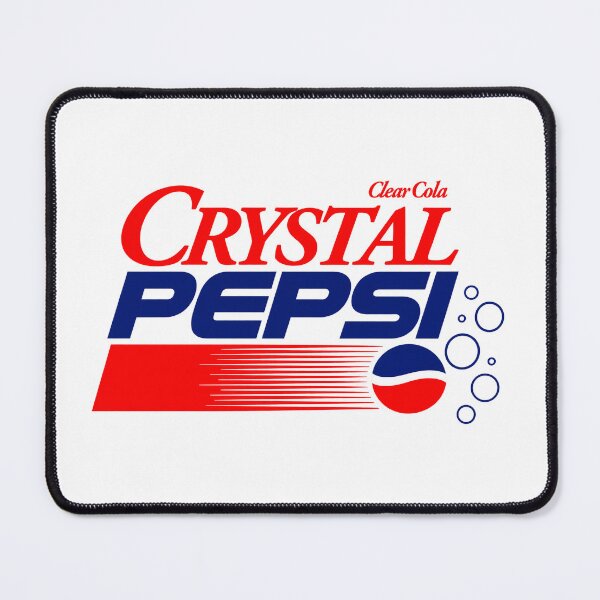Item preview, Retro Crystal Pepsi Clear Cola Logo designed and sold by MadcapPrints.