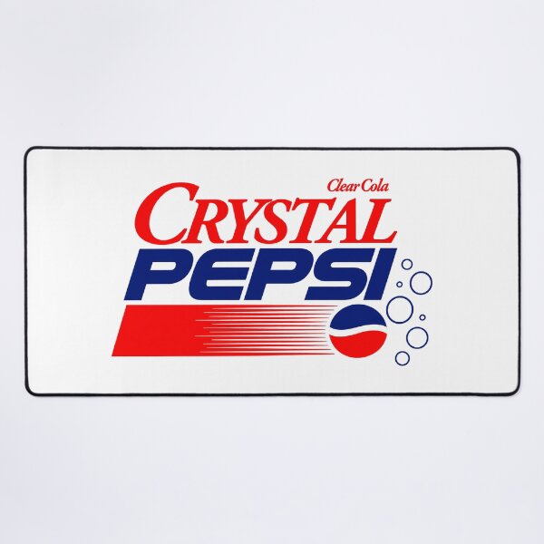 Item preview, Retro Crystal Pepsi Clear Cola Logo designed and sold by MadcapPrints.