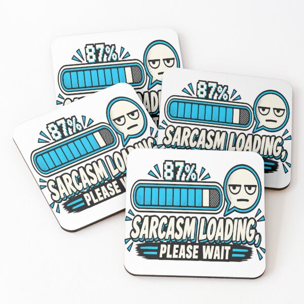 Item preview,  Sarcasm Loading Office Humor designed and sold by S06PMarketing.