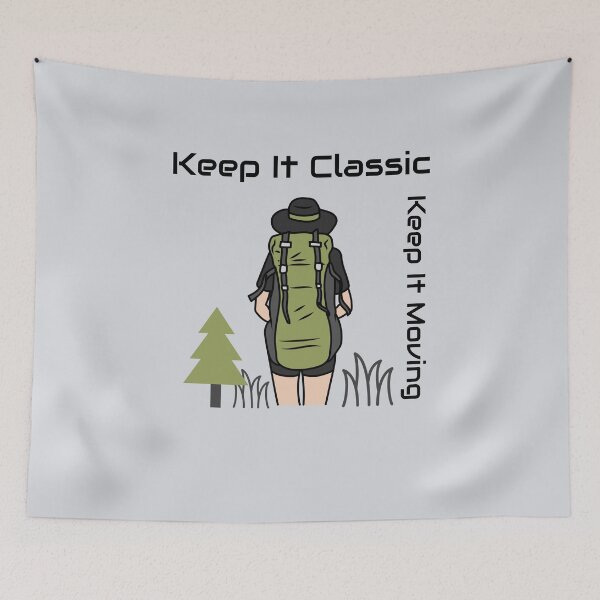 Item preview, Keep It Classic. Keep It Moving-V3 designed and sold by CHIEF-HAT STORE.