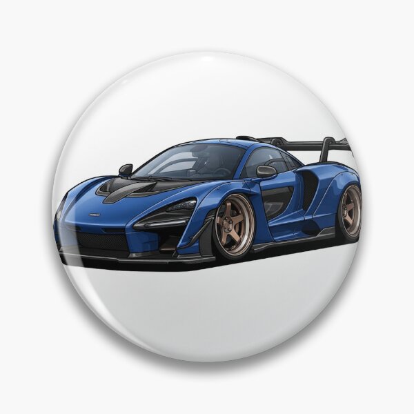 Item preview, Mclaren Senna Cartoon designed and sold by ToonMyRide.