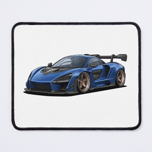 Item preview, Mclaren Senna Cartoon designed and sold by ToonMyRide.