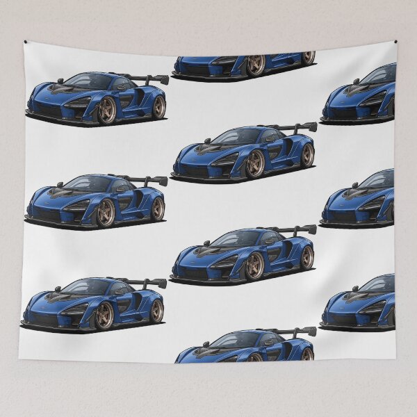Item preview, Mclaren Senna Cartoon designed and sold by ToonMyRide.
