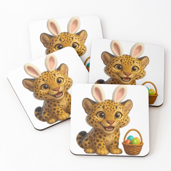 Item preview, Leopard Easter Egg Basket 2 designed and sold by Sillytoe.