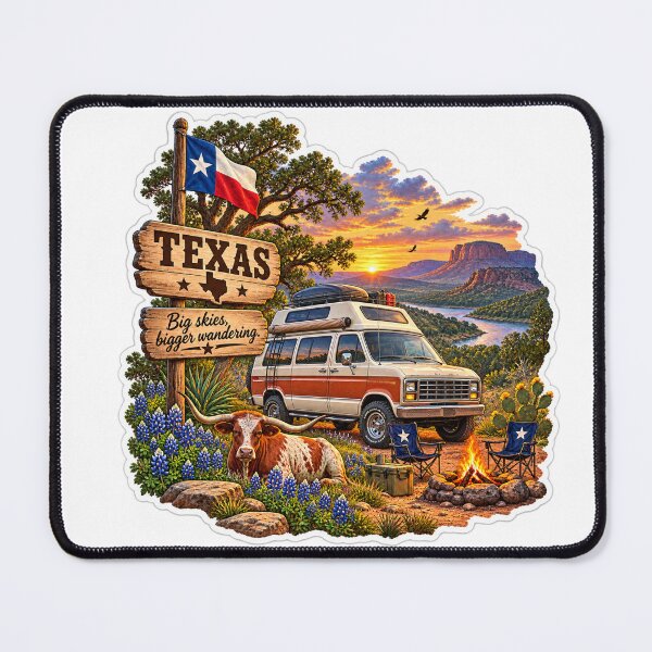 Item preview, Texas Van Life designed and sold by Whimspired By Paxx.