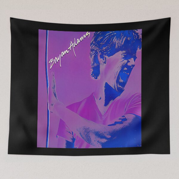 Aperçu de l'œuvre Silhouette de guitariste rock, musique minimaliste rouge créée et vendue par AselaDesigns.