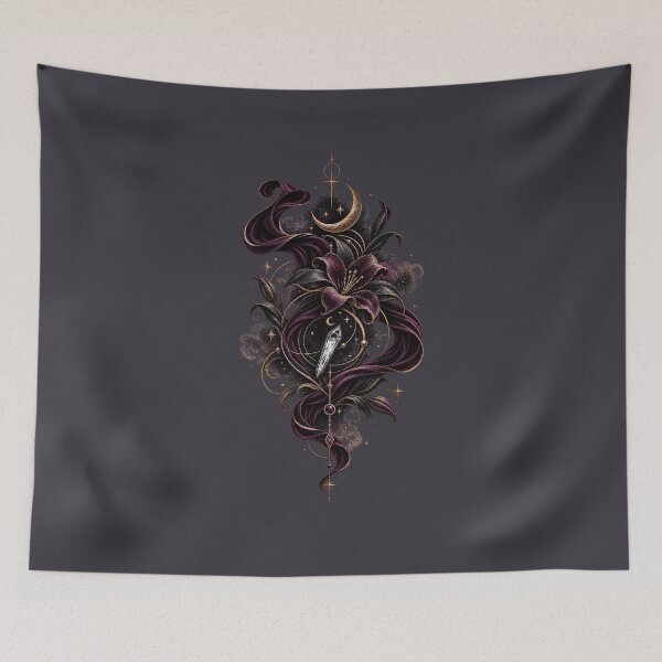 Item preview, Velvet Night Dark Celestial Gothic Art designed and sold by StoneOak.