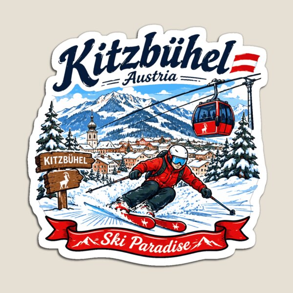 Item preview, Kitzbühel Ski Austria designed and sold by clarkfraser.