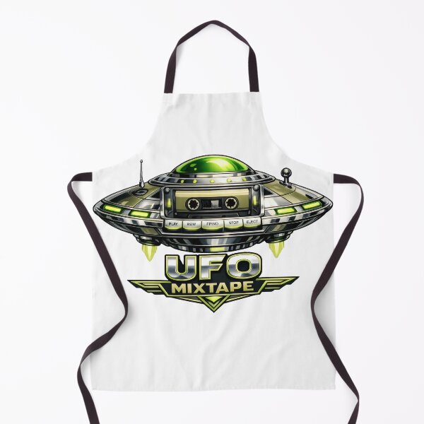 Item preview, Chrome Neo Deco Ufo Cassette Player Aliencore Graphic designed and sold by TheRealTaria.