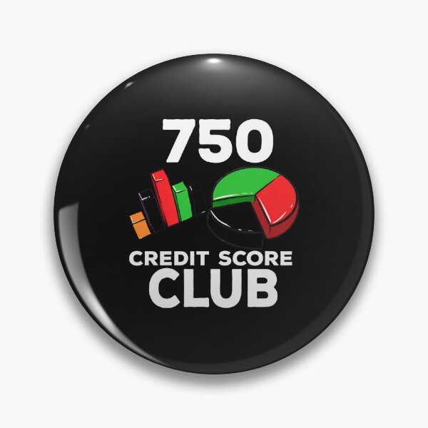 Item preview, 750 Credit Score Club Pie Chart Bar Chart Graphic designed and sold by iwaskojankat.