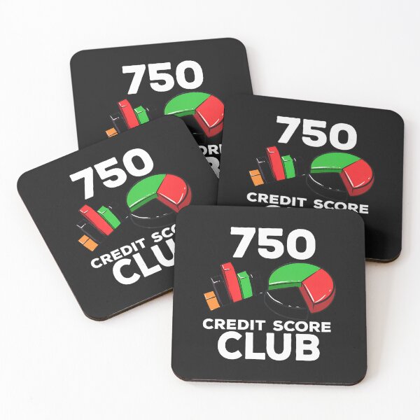 Item preview, 750 Credit Score Club Pie Chart Bar Chart Graphic designed and sold by iwaskojankat.