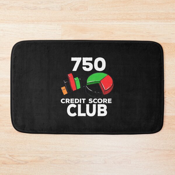Item preview, 750 Credit Score Club Pie Chart Bar Chart Graphic designed and sold by iwaskojankat.
