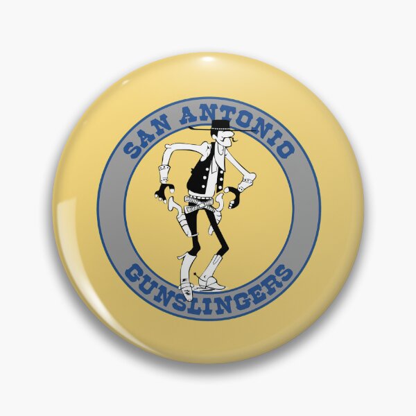 Item preview, San Antonio Gunslingers Badge designed and sold by MerryMcInnis.