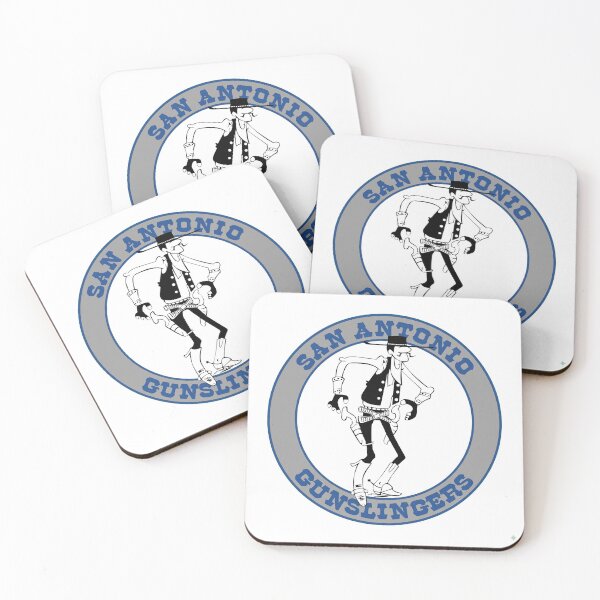 Item preview, San Antonio Gunslingers Badge designed and sold by MerryMcInnis.