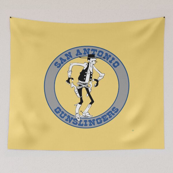 Item preview, San Antonio Gunslingers Badge designed and sold by MerryMcInnis.