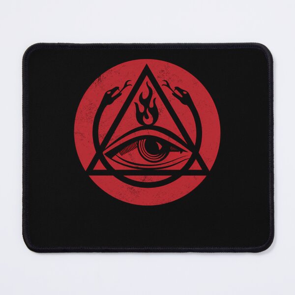 Item preview, Circle Triangle Snake Flame Eye Symbol designed and sold by THE PHARAOHS.