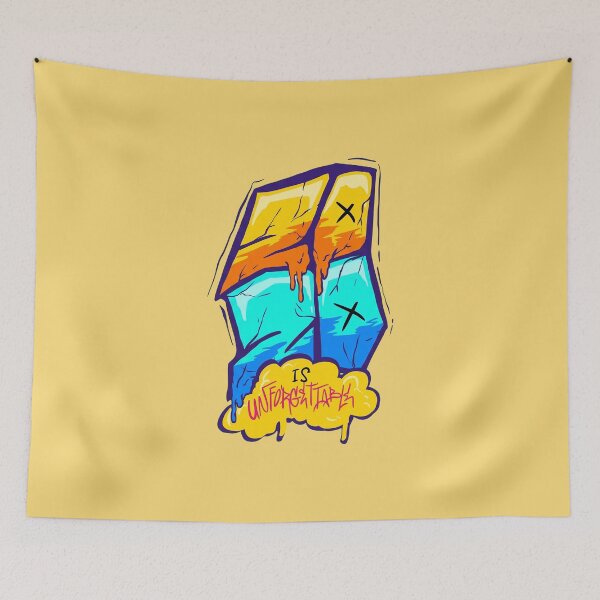 Item preview, Art Is Unpredictable Graffiti designed and sold by MerryMcInnis.