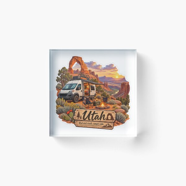 Item preview, Utah Van Life designed and sold by Whimspired By Paxx.