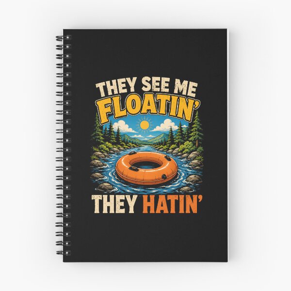 Item preview, They See Me Floatin' Tubing designed and sold by a-turner-paint.