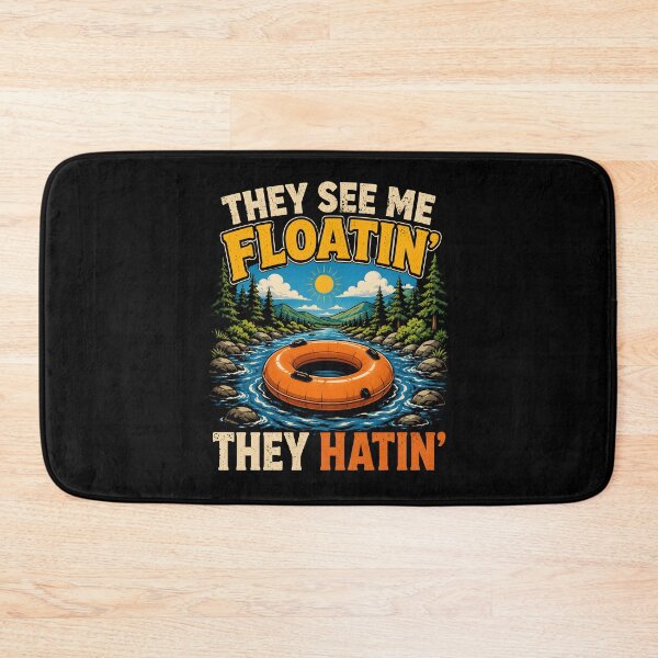 Item preview, They See Me Floatin' Tubing designed and sold by a-turner-paint.