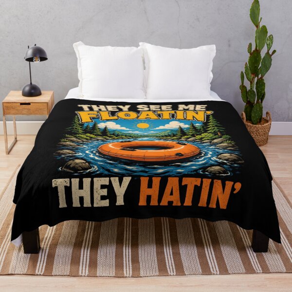 Item preview, They See Me Floatin' Tubing designed and sold by a-turner-paint.