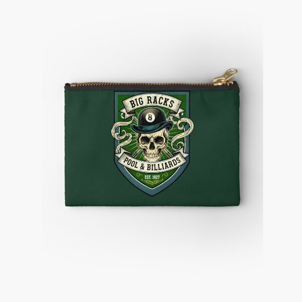 Item preview, Big Racks Pool  Billiards Vintage Skull 8 Ball Logo 179 designed and sold by BRBDesignsCo.