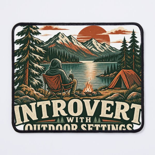 Item preview, Introvert Outdoor Settings Camping designed and sold by S06PMarketing.