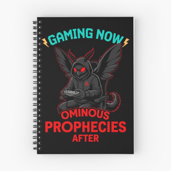 Item preview, Gaming Now Ominous Prophecies After Mothman Gamer designed and sold by JoRealm.