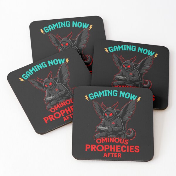 Item preview, Gaming Now Ominous Prophecies After Mothman Gamer designed and sold by JoRealm.