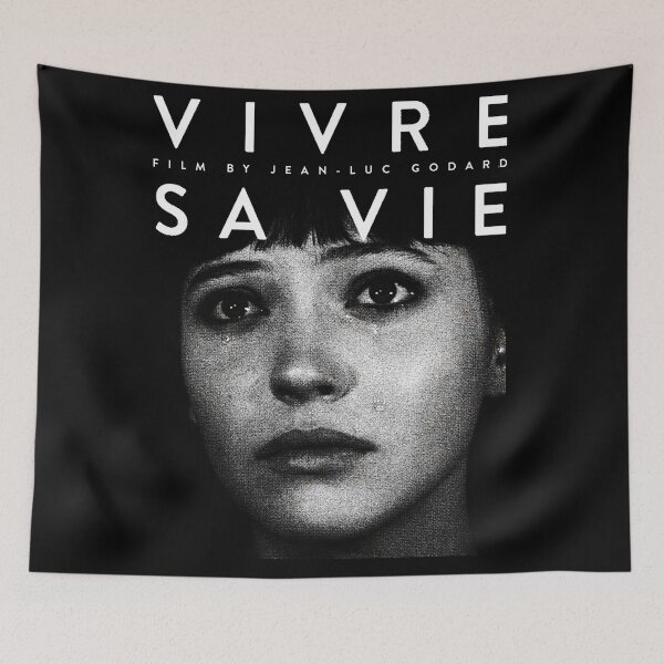 Aperçu de l'œuvre Vivre Sa Vie - Conception d'affiches créée et vendue par LITSTAIN.