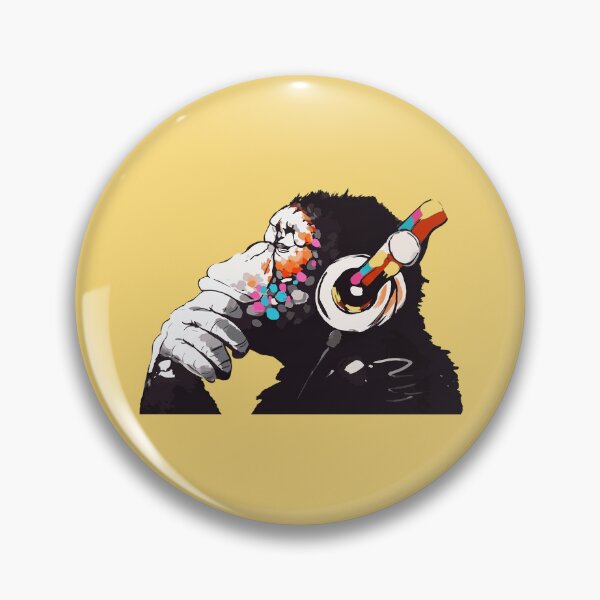 Item preview, Music Gorilla Headphones designed and sold by MerryMcInnis.