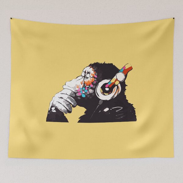 Item preview, Music Gorilla Headphones designed and sold by MerryMcInnis.