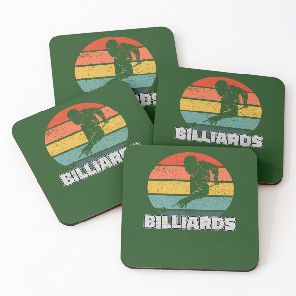 Item preview, Billiards Billiardplayer Retro Vintage Sunset 566 designed and sold by BRBDesignsCo.