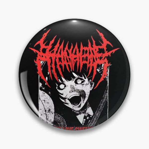 Item preview, Distressed Anime Girl Scream Gothic Font -61 designed and sold by Divascorner.
