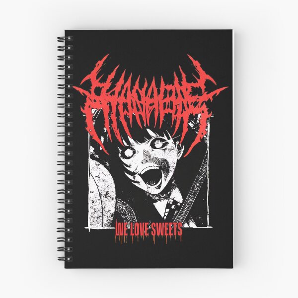 Item preview, Distressed Anime Girl Scream Gothic Font -61 designed and sold by Divascorner.