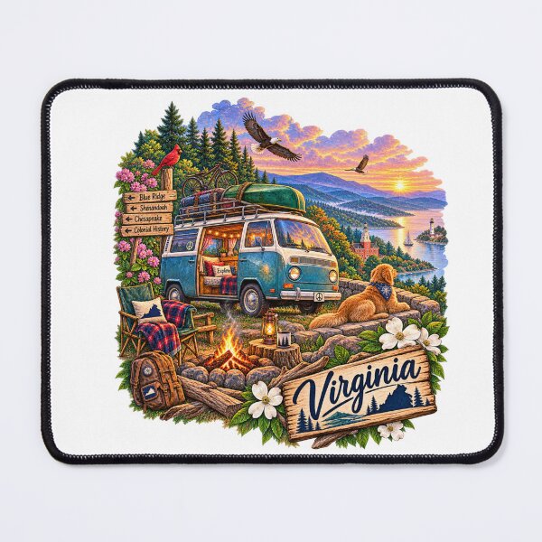 Item preview, Virginia Van Life designed and sold by Whimspired By Paxx.