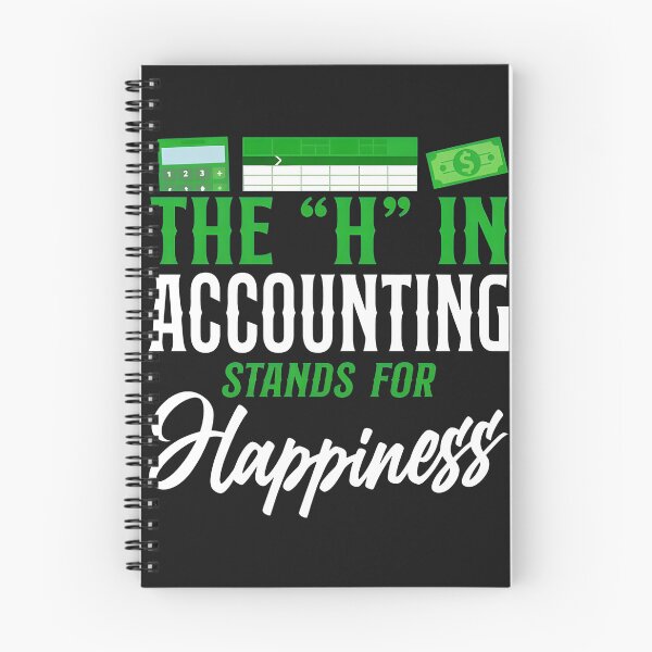 Item preview, Accounting 'H' Happiness Humorous Accountant Gift designed and sold by iwaskojankat.